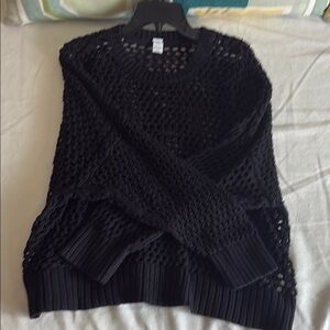 Black Knit Women's Sweater